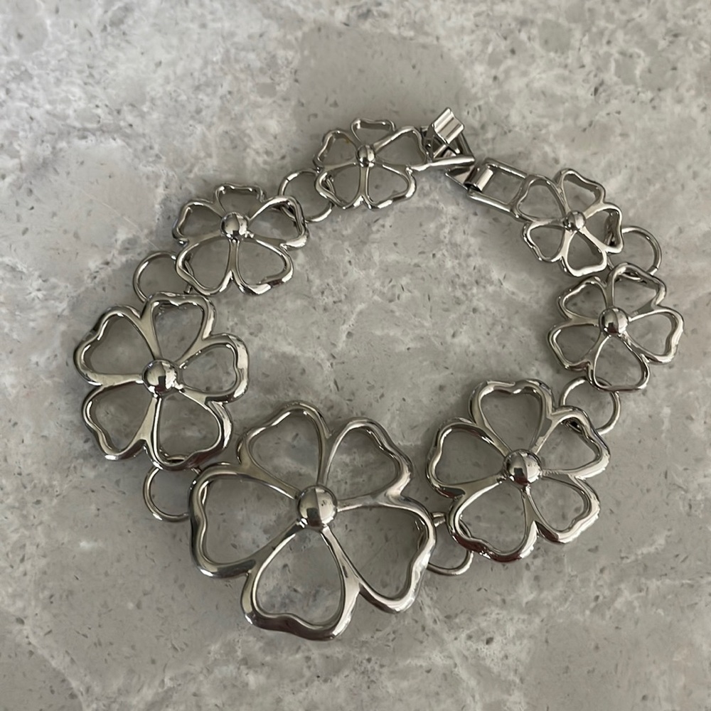 Lia Sophia flower bracelet